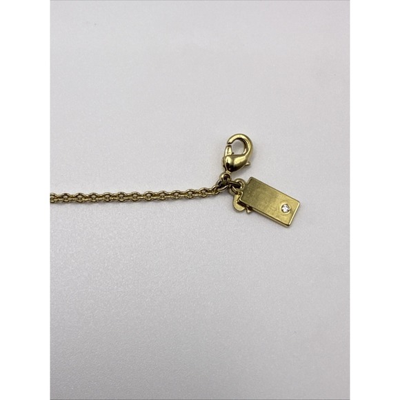 Kate Spade New York Letter Initial "K" Cubic Zirconia Adjustable  Goldtone - Picture 8 of 11